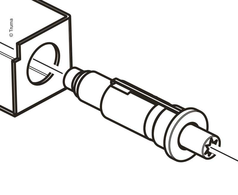 Accenditore piezoelettrico S 2200 E1565