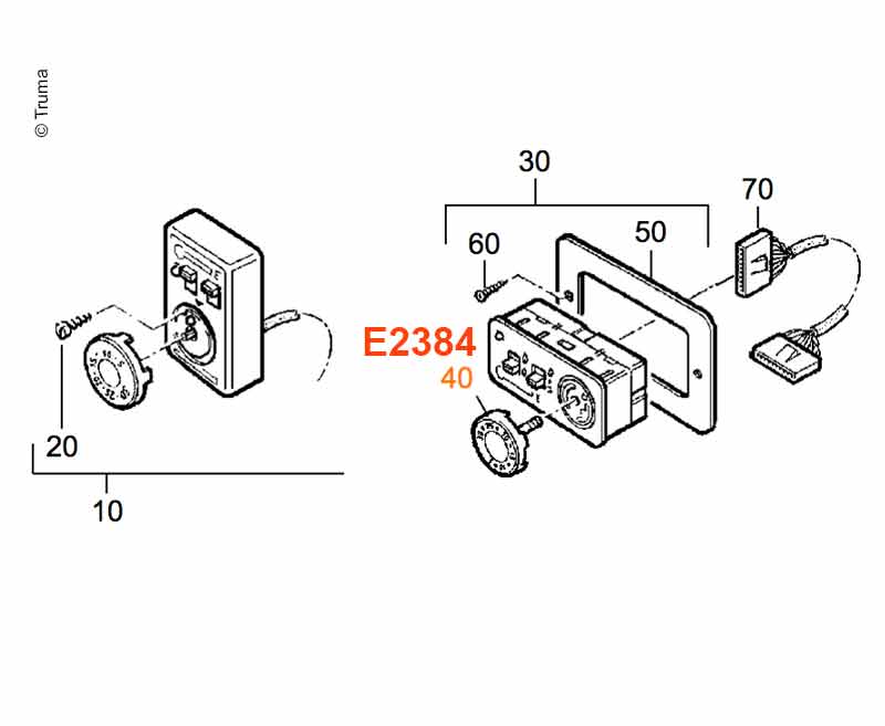 Bediengriff E4000 E2384