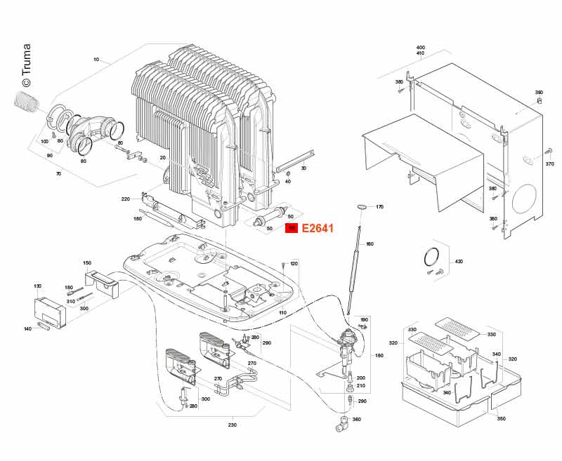 Tubo di protezione antincendio S 5002/S 5004 E2641
