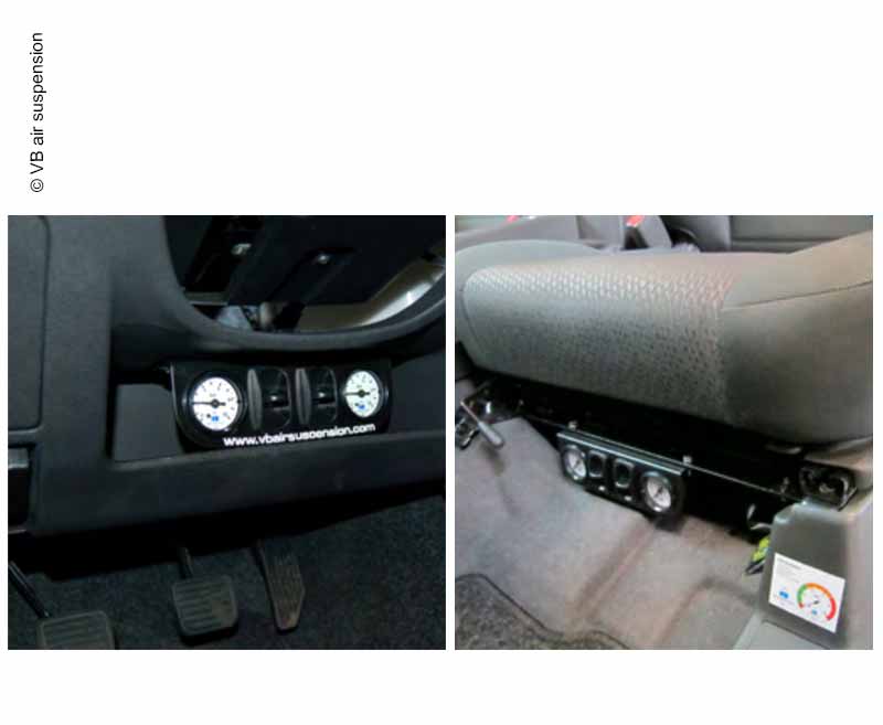 Sospensione pneumatica supplementare Ford Ranger a 2 circuiti comfort set di comfort E382
