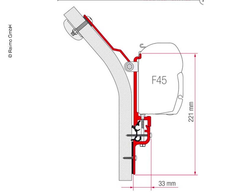 Kit adattatore Fiamma EribaT E3990
