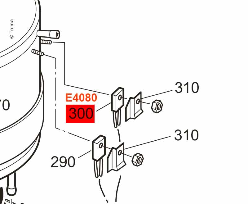 Temparaturfühler f.C6000 E4080