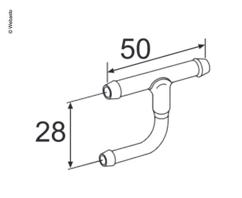 Bogen 90° 90mm E4641