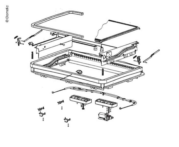 Midi-Heki Außenrahmen kpl E5033