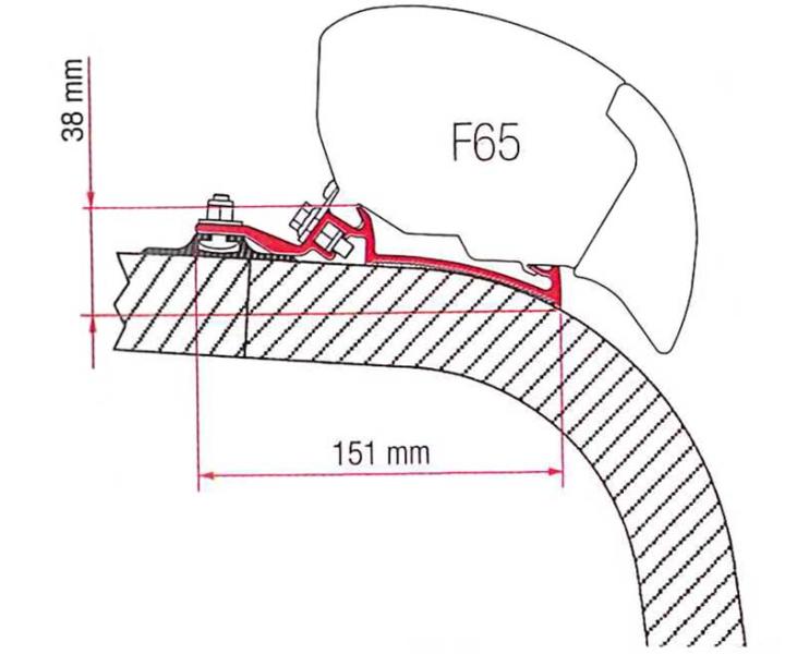 Adattatore Fiamma Kit Giottiline - Fendt E6278