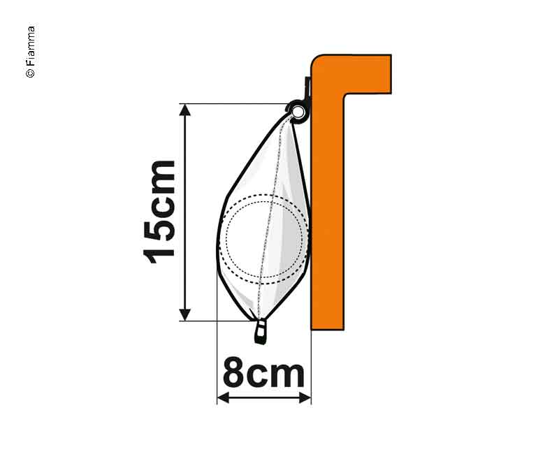 Tenda per tenda da sole per caravan ZIP 440 XL Royal Blue E8580