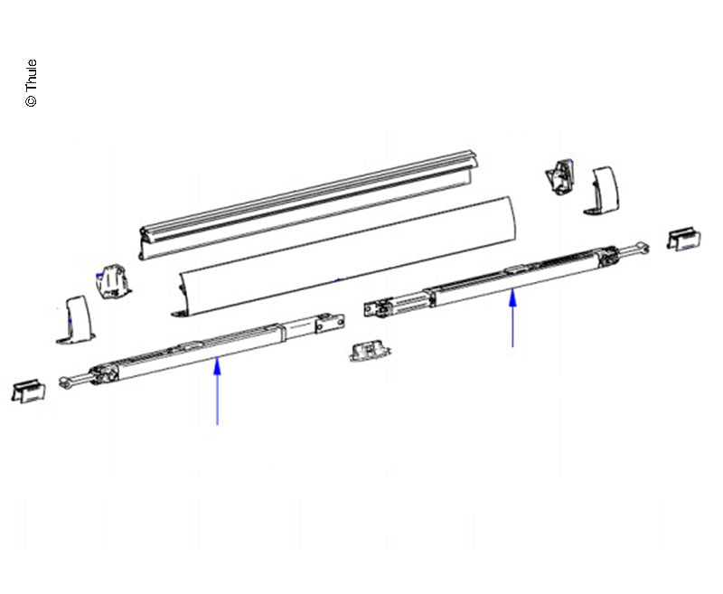 Support Leg V2 2,6m-XL 3x E9644