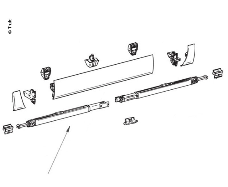 Support Arm V2  2,3m E9669