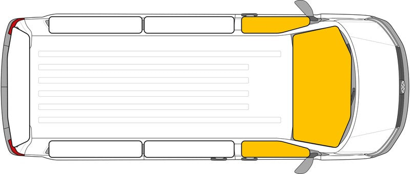 Termo tappetini Isoflex per Renault Master - cabina o portiera posteriore M37349