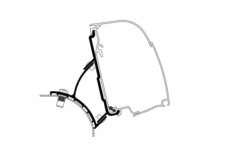 Markisenadapter für Thule 4200 - VW T5/T6 Minivan Fixed M426702