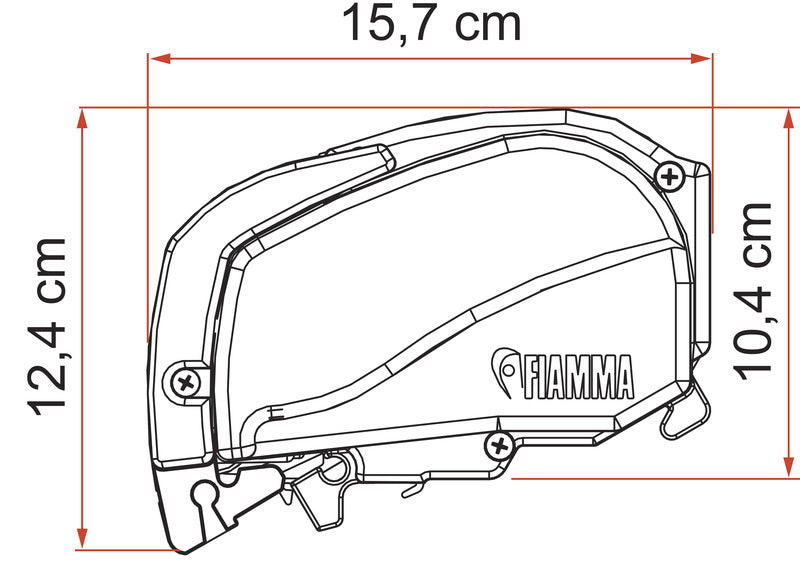 Tendalino F80L per furgoni e camper M436014
