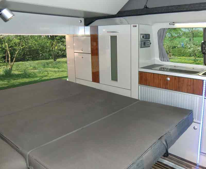 Panca da letto Ford Custom KR V3000 misura 10 3 posti, M5042000