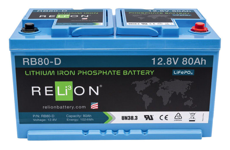 Batteria al litio-fosfato di ferro-ferro-fosfato da 20-150 Ah / 12 Volt M81401