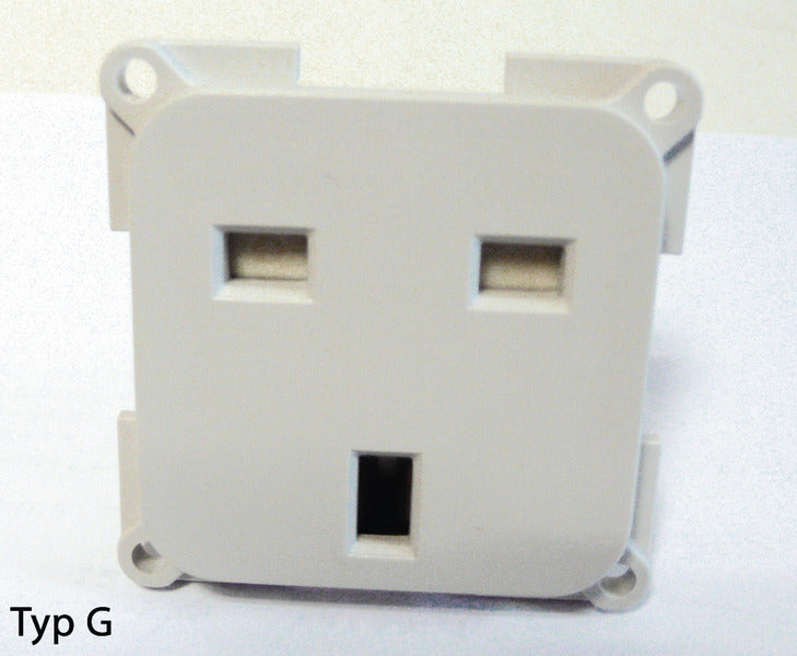 Prese da incasso 230V specifiche per paese M82070