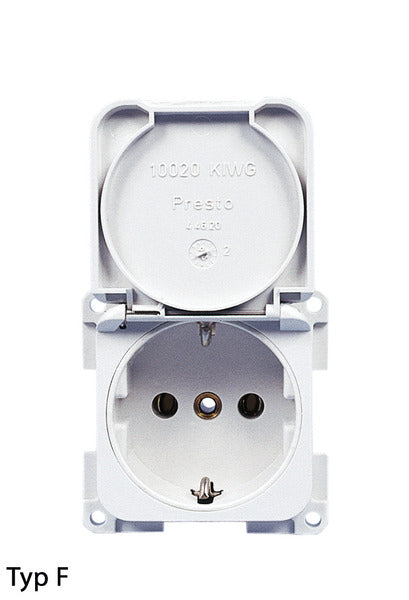 Prese da incasso 230V specifiche per paese M82070