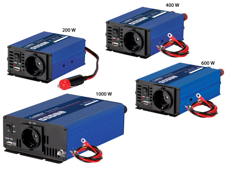 Il miglior inverter di potenza - fa funzionare i dispositivi a 230 V con 12 V M82291