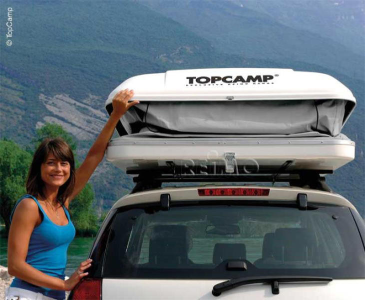 Tenda tetto TopCamp per auto, autobus e furgoni M900635