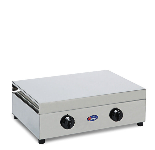 Gaskocher 2- flammig mit Zündsicherung und abnehmbarem Kocheraufsatz – Parker M917063
