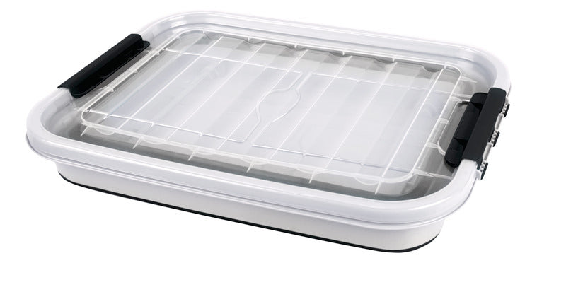 Aufbewahrungsbox 30l faltbar mit Deckel u.Rollen M940292