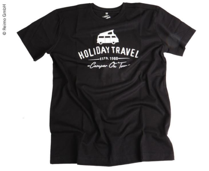 T-Shirt da uomo, collezione "Camper on Tour" da viaggio per le vacanze da uomo M97220