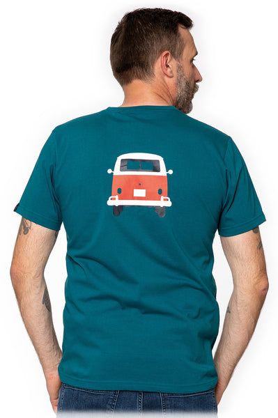 T-Shirt Herren "Bulli Front" VW, 100% Baumwolle M97278